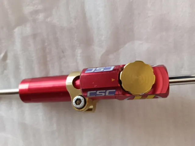 Amortiguador Dirección original Hyperpro CSC Rojo