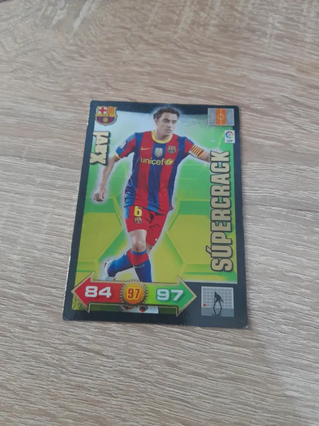 Adrenalyn 2011 Xavi Hernández Supercrack