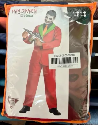 Disfraz Joker Halloween Adulto Talla XL (46/56)