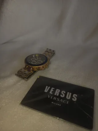 Reloj Versus Versace Dorado y Plateado