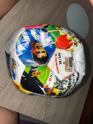 Balón de fútbol malaga club futbol