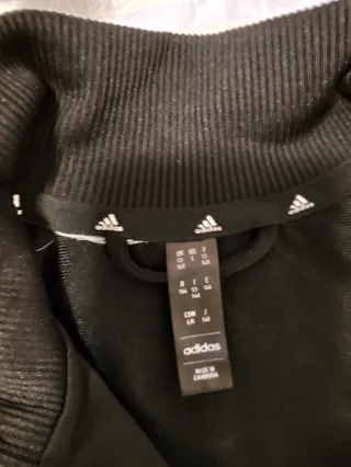 Chándal Adidas Negro y Gris 13-14 años