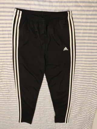 Chándal Adidas Negro y Gris 13-14 años