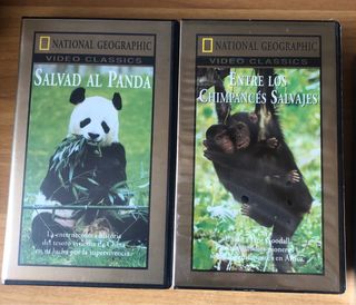 Colección 4 VHS National Geographic Classics