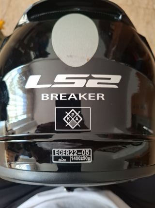 Casco LS2 Breaker Integral Visor Solar Retráctil