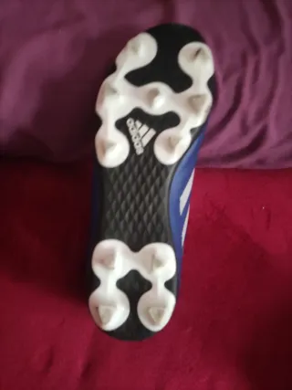 Zapatillas de fútbol Adidas azules muy poco uso