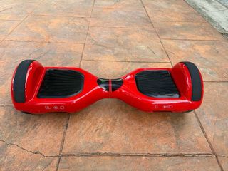 Hoverboard Rojo con Cargador y Bolsa