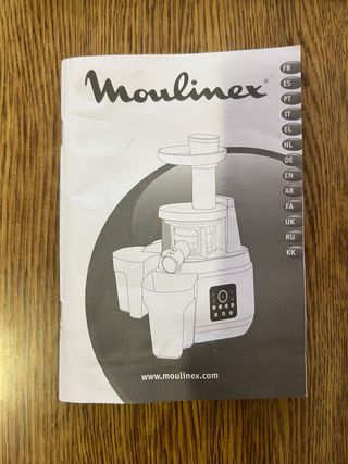 Licuadora Moulinex Juice & Clean