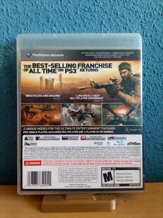 Call of Duty Black Ops.Playstation 3.Idioma Ingles