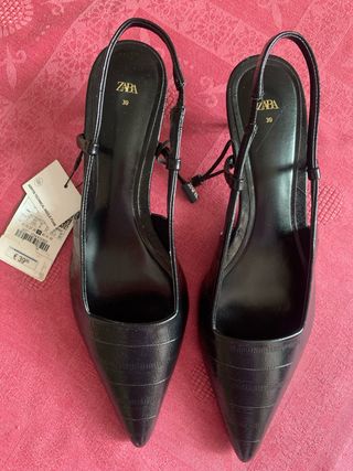 Zapatos destalonados Zara Talla 39