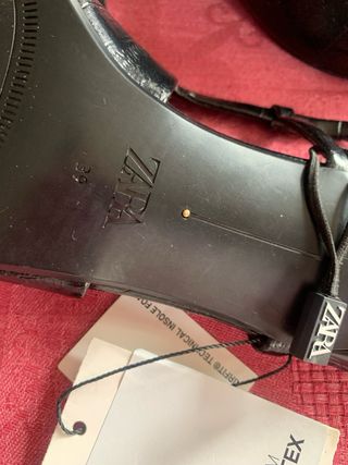 Zapatos destalonados Zara Talla 39