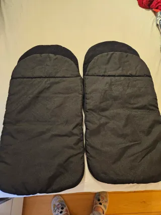2 Sacos Silla Gemelar Negro