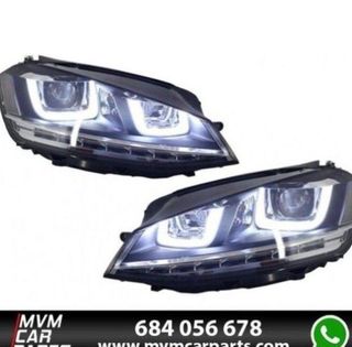 Faros delanteros Led Volkswagen Golf VII 7 Black e