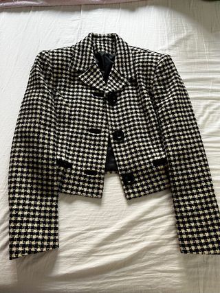 Traje Chaqueta y Falda Cuadros