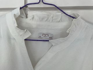 Blusa Cortefiel blanca mujer