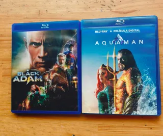 2 Blu-ray DC: Aquaman y Black Adam
