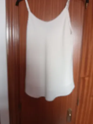 Blusa de tirantes SHEIN blanca