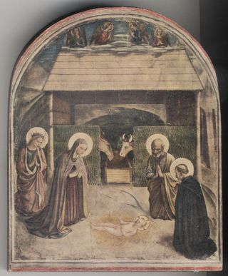 Mini retablo Navidad abatible