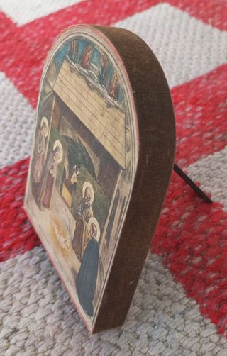 Mini retablo Navidad abatible