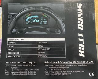 Pantalla Dashboard Sinco Tech