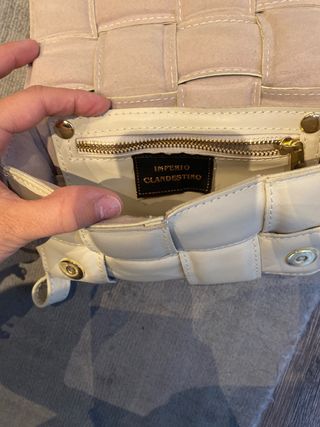 Bolso Imperio Clandestino Beige Multicolor