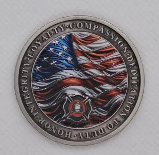 Moneda Bomberos USA