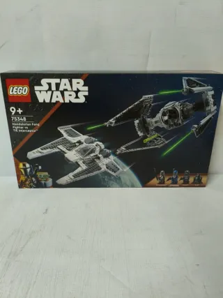 Lego Star Wars Mandalorian Fang Fighter vs TIE