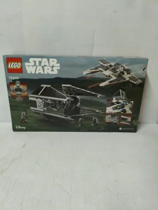 Lego Star Wars Mandalorian Fang Fighter vs TIE