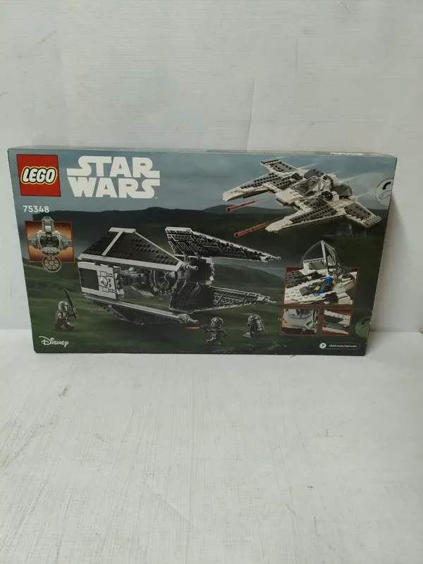Lego Star Wars Mandalorian Fang Fighter vs TIE