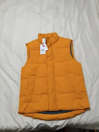CHALECO HOMBRE AMARILLO TALLA L