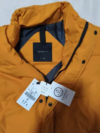 CHALECO HOMBRE AMARILLO TALLA L