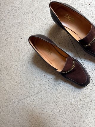 Scarpe donna color marrone