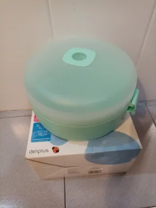 Esterilizador de biberones para microondas