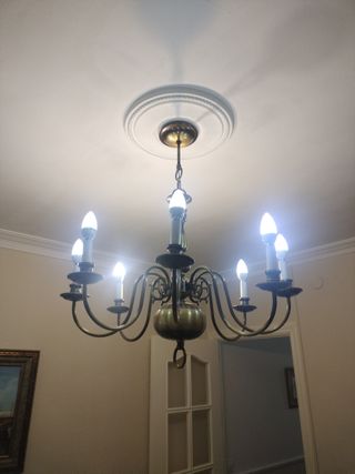 Lámpara de Araña de bronce