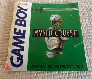 Mystic Quest Game Boy Completo region ESP con mapa