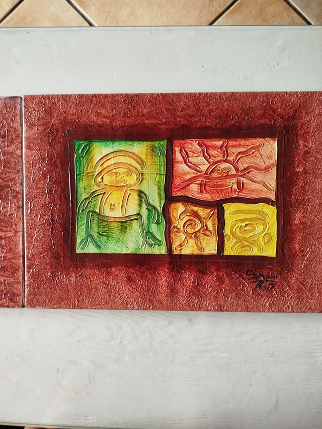 3 Cuadros Decorativos Abstractos