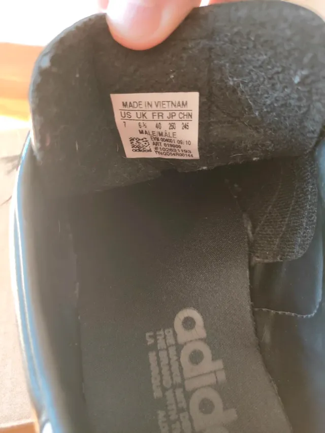 Adidas Samba Originales Negro Blanco