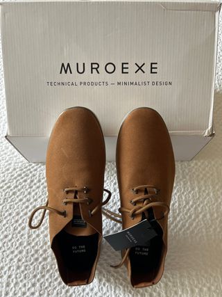 Muroexe Zapatos Cómodos Beige/Marrón