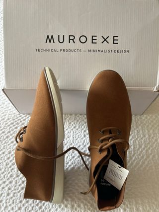 Muroexe Zapatos Cómodos Beige/Marrón