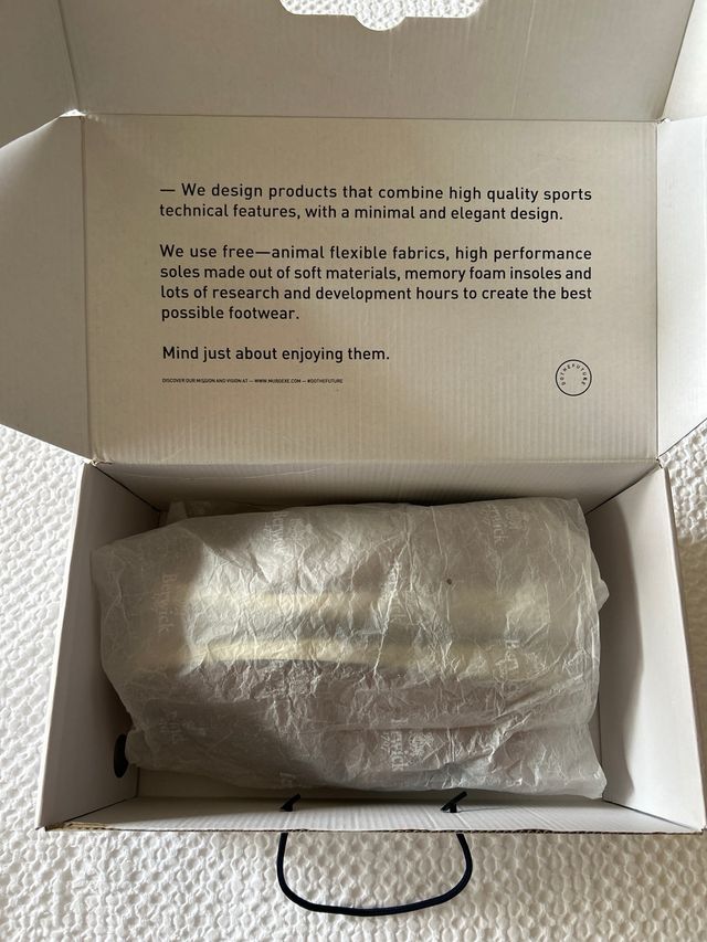 Muroexe Zapatos Cómodos Beige/Marrón