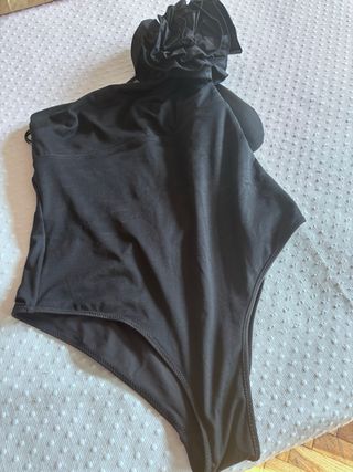Bañador Zara Negro Talla L