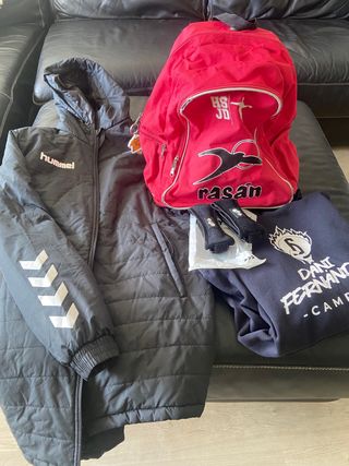 Pack Balonmano: Saco, Chaqueta y Sudadera