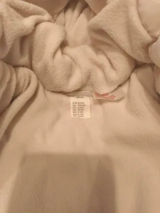 Buzo saco acolchado bebé 0-2