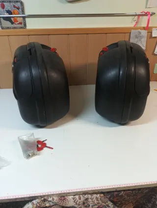 Maletas GIVI Negro/Rojo