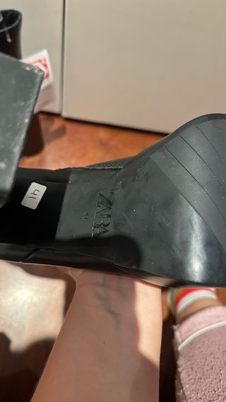 Botas de invierno negras con plataforma
