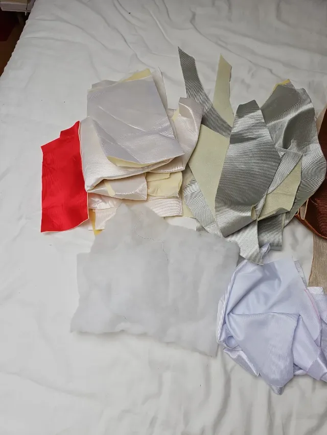 Retales tela con espuma manualidades Halloween