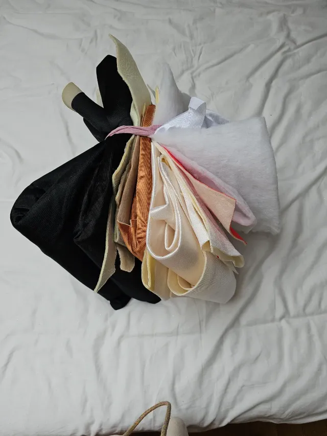 Retales tela con espuma manualidades Halloween