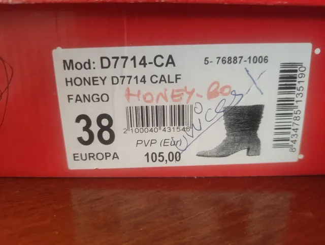 Botas nuevas Dorking Ante Gris Talla 38