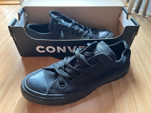 Zapatillas Converse Negras Talla 37,5