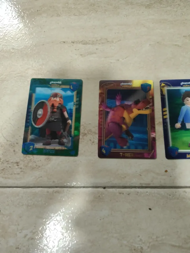 Cartas Playmobil